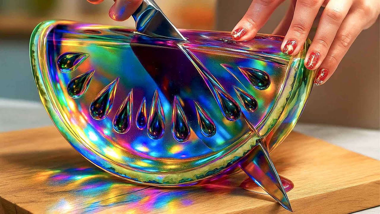 12 Hours of Relaxing AI ASMR Glass Cutting 😴