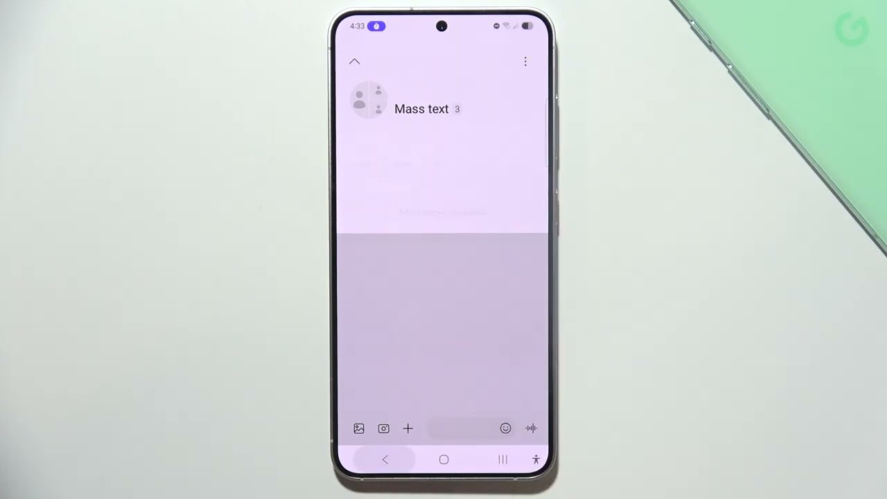 Samsung S25: How to Send Group Texts 📱