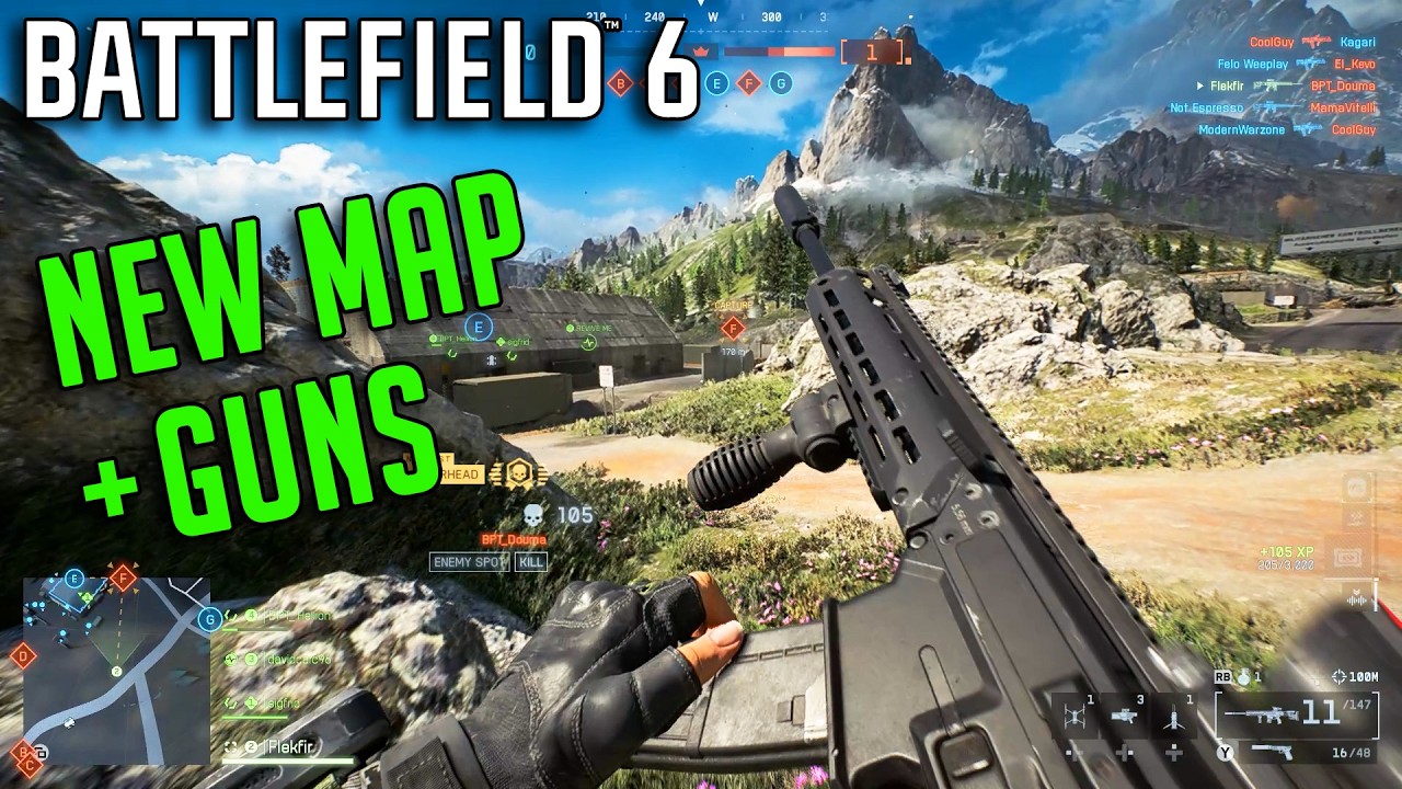 BATTLEFIELD 6 - NEW MAP - CONTAMINATED - GAMEPLAY + IMPRESSIONS (SEASON 2)