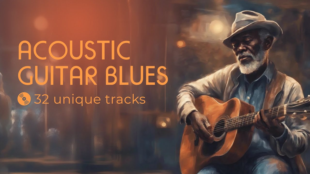 Relaxing Acoustic Guitar Blues for Calm Evenings and Focus