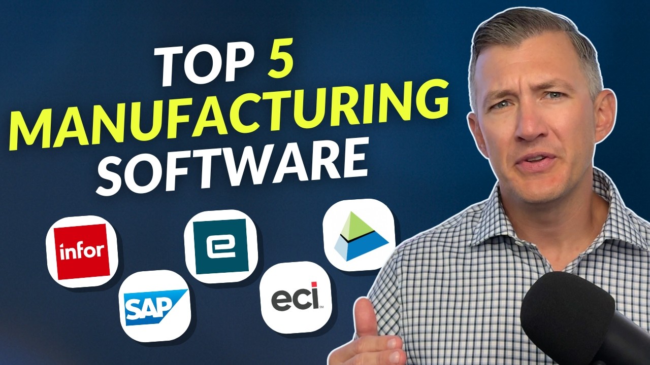 5 Top 5 Manufacturing ERP Software: Infor, Epicor & SAP