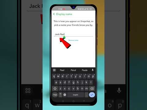 Snapchat Profile Name Kaise Change Kare 🔥 How To Change Snapchat Profile Name #shorts