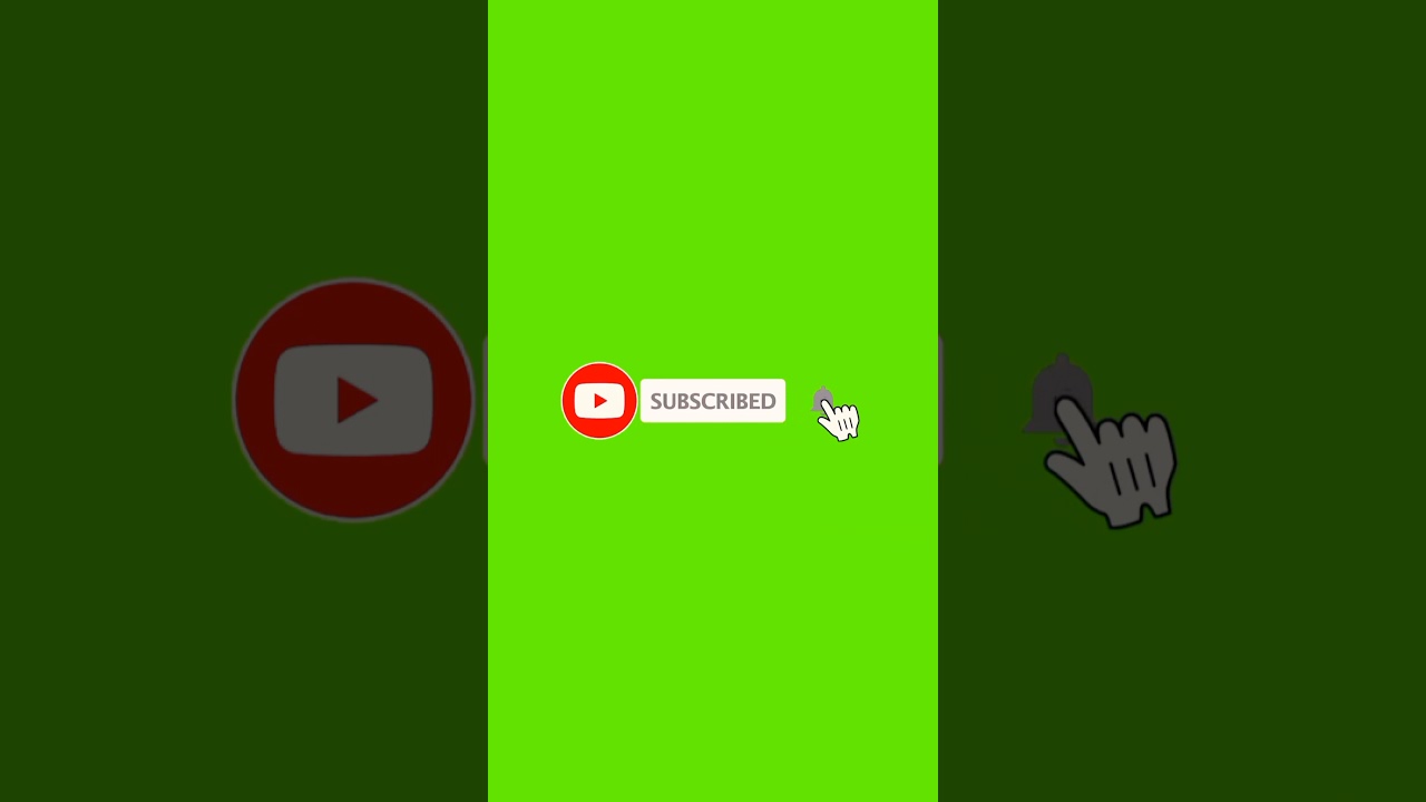 green subscribe button youtube | Free Download For YouTube Video | No Copyright Download #shorts