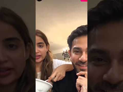 Saboor Aly & Ali Ansari funny reply to fan #sabooraly #aliansari