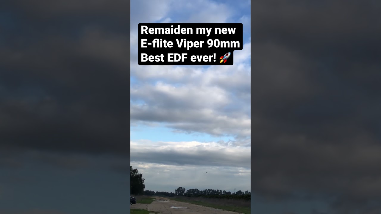 Remaiden My New E-flite Viper 90mm β The Best EDF Ever! βοΈ