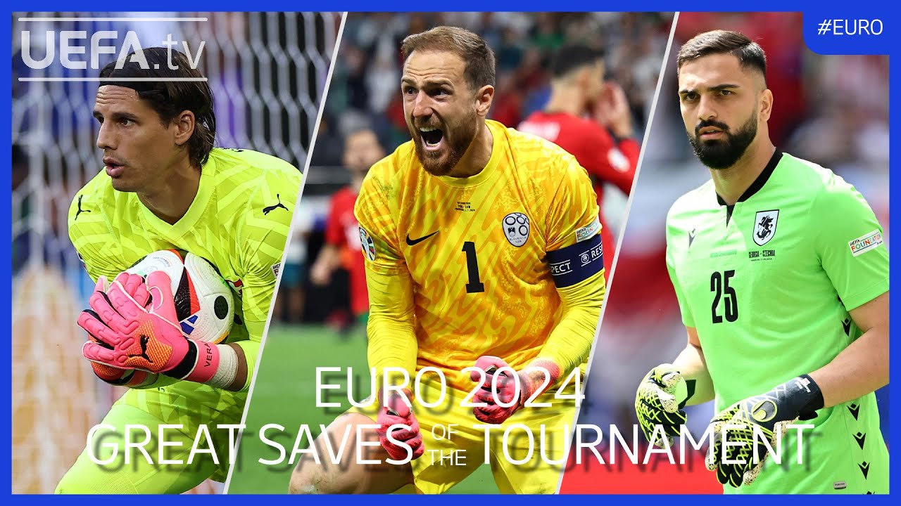 EURO 2024 Top Saves: Sommer, Oblak & Mamardashvili