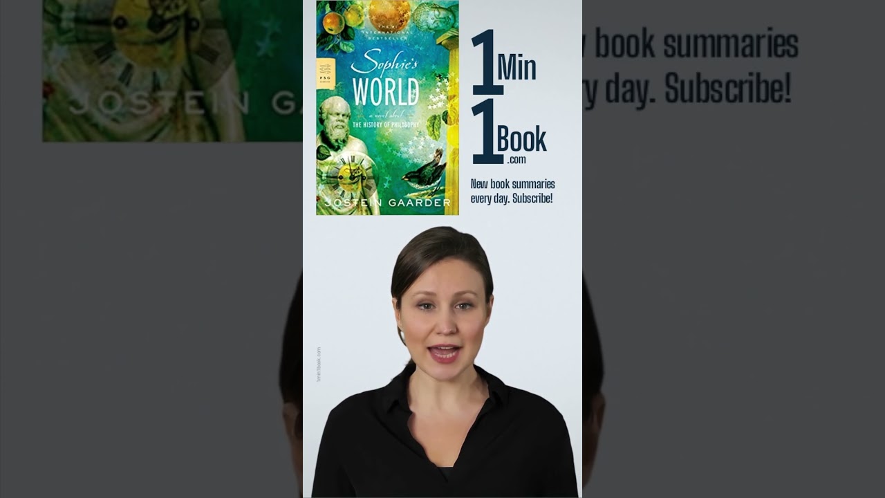 Sophie’s World by Jostein Gaarder in 1 Minute