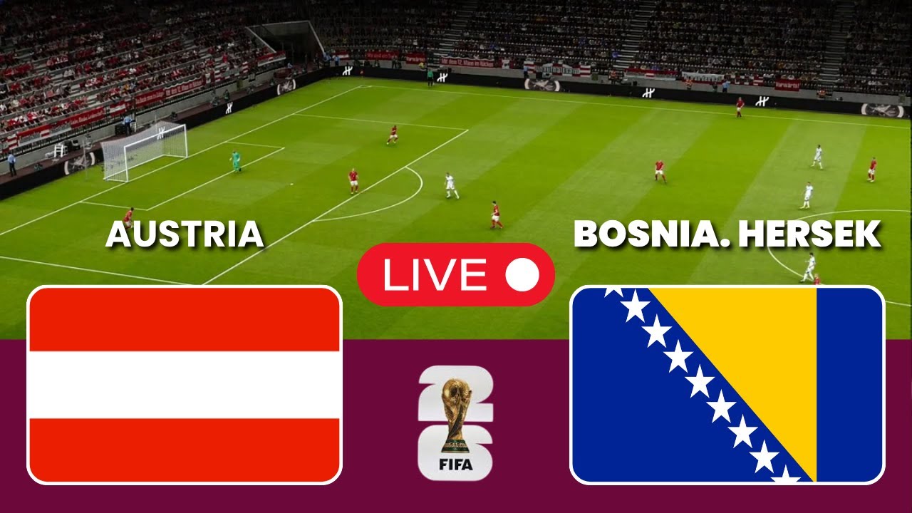 Austria vs Bosnia & Herzegovina | World Cup Qualifier Simulation ⚽