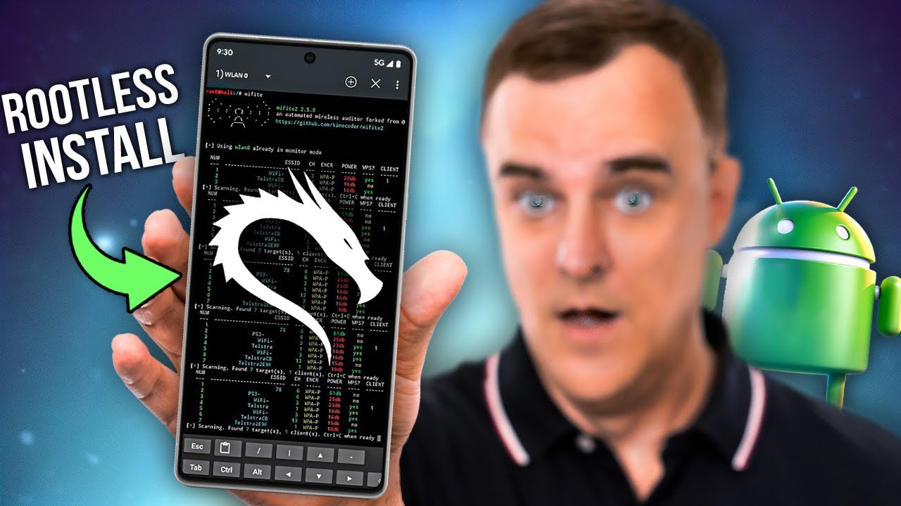 Quick & Easy Rootless Kali Linux NetHunter Installation on Android 14 in Just 8 Minutes 🚀