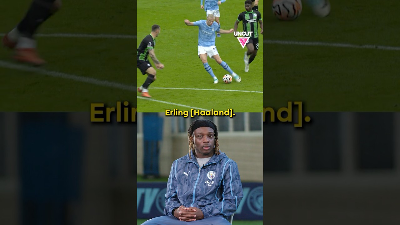 Jeremy Doku Reveals Favorite Players & EA FC 25 Playstyles with Guardiola & Haaland! ⚽