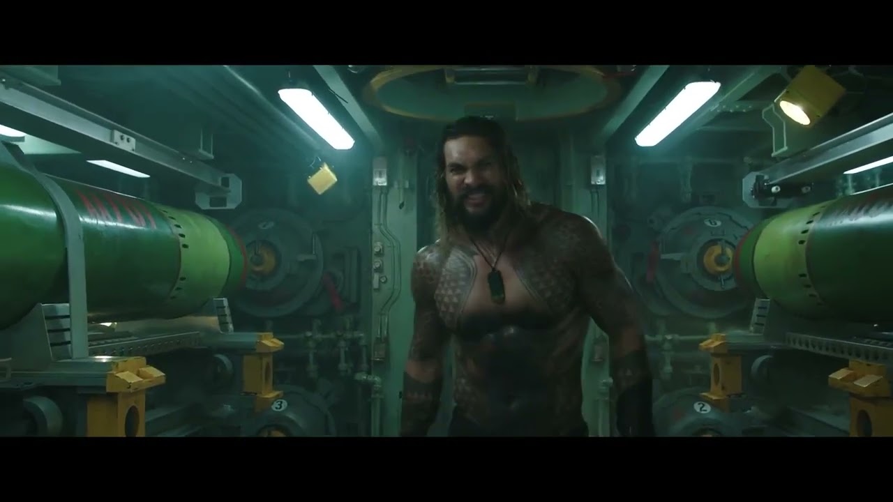 Aquaman & Black Manta Clash in 2023 Submarine Fight