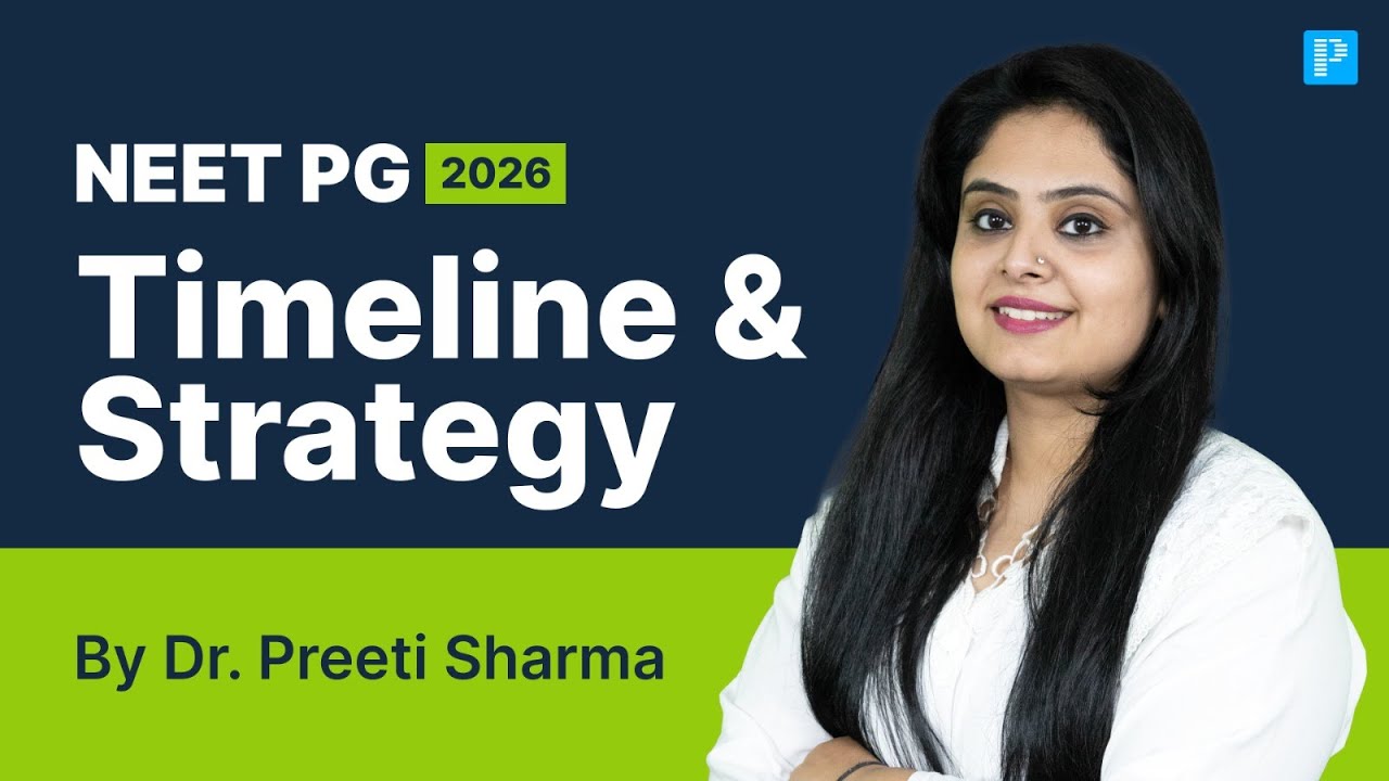NEET PG 2026: Timeline & Strategy by Dr. Preeti 📅