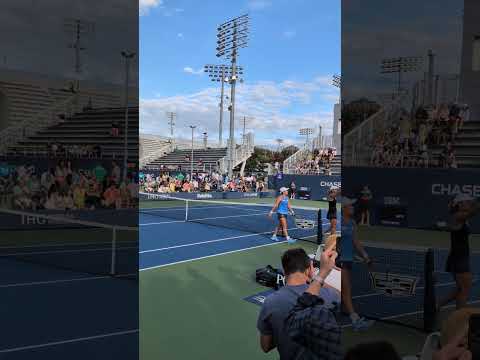 Janice tjen vs varvara lepchenko us open 2025 Q1.6-3 6-1 Janice win
