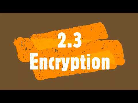 2.3-Encryption - Computer Science 2210 Lecture