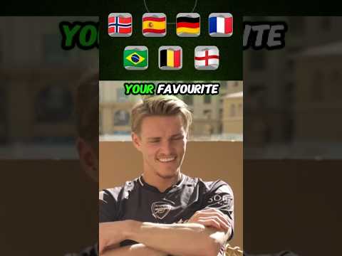 Odegaard's Favorite Footballer from Different Cultures ⚽