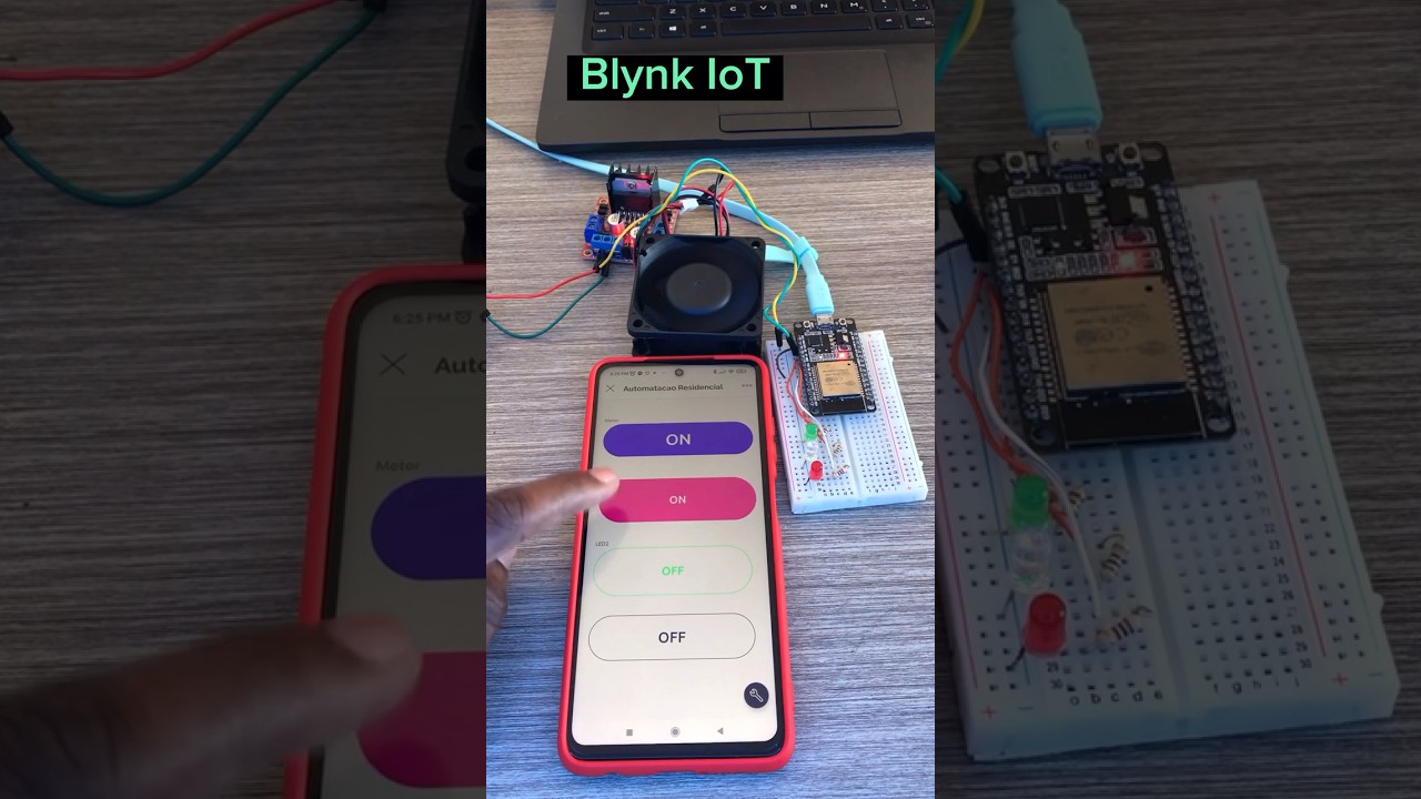 IoT Project with Blynk Cloud & ESP32 π