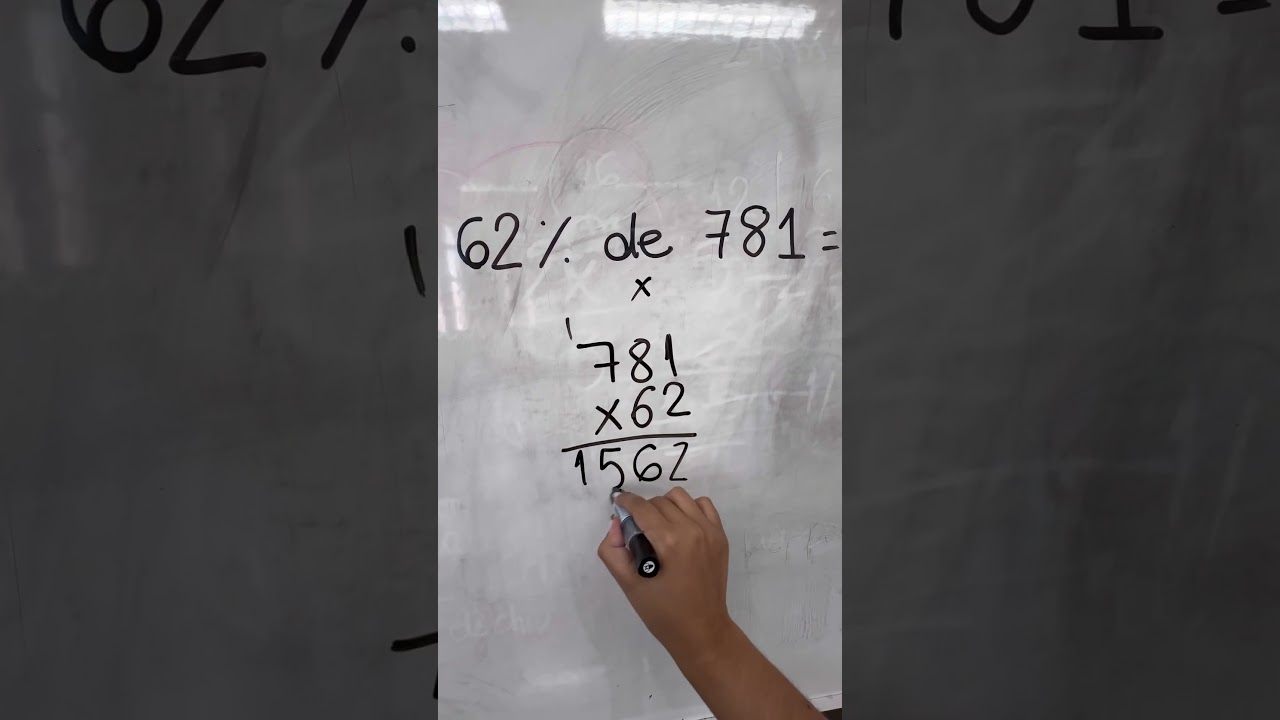 Como calcular a porcentagem de um número grande