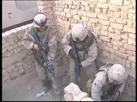 Footage/Language Warning: U.S. Marines Battle In Fallujah, Iraq