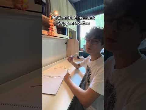Gruppenarbeit? Kein Problem mit Astra AI! 🧠🤝 | Mathe #Shorts