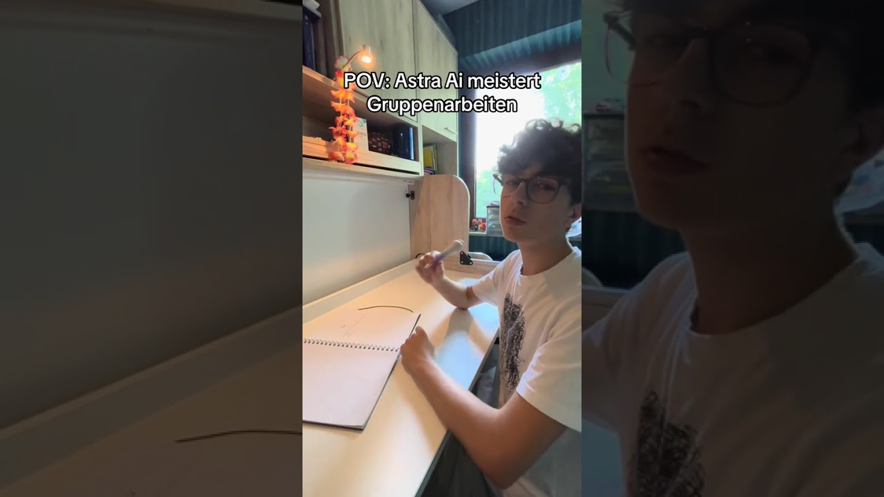 Gruppenarbeit leicht gemacht mit Astra AI | Mathe #Shorts
