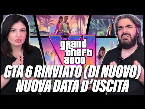 GTA 6 RINVIATO DI NUOVO! Ecco la nuova data, con opinioni e riflessioni #BreakingNEWS