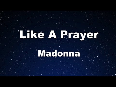 Karaoke♬ Like A Prayer - Madonna 【No Guide Melody】 Instrumental