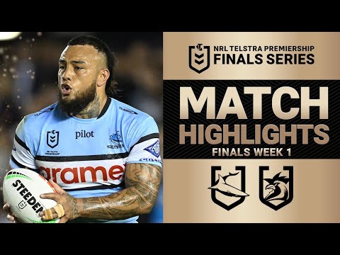 2025 NRL Match Highlights | Sharks v Roosters | Finals Week 1
