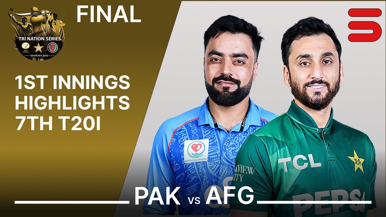 Pakistan vs Afghanistan T20I Highlights | Series 2025