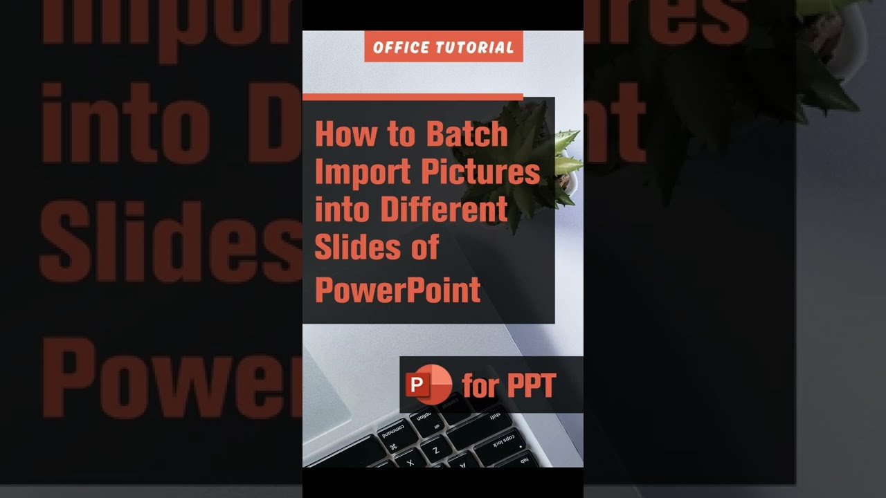 Efficient Method for Batch Importing Pictures into Multiple PowerPoint Slides
