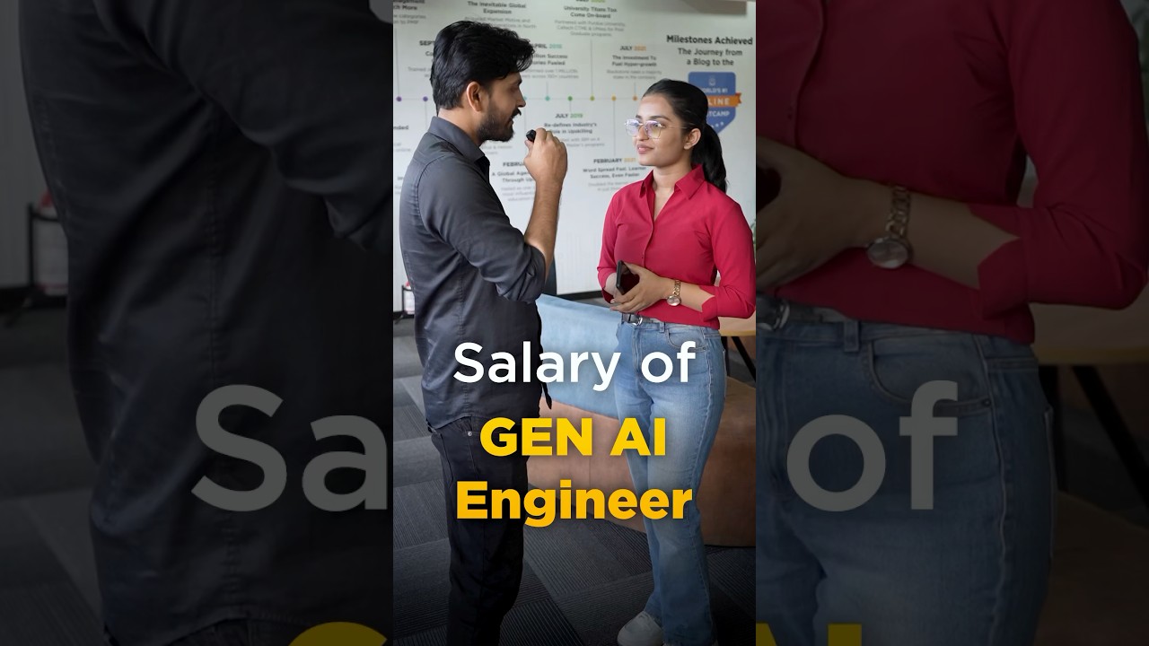 GenAI Engineer Salary & Career Growth 🚀