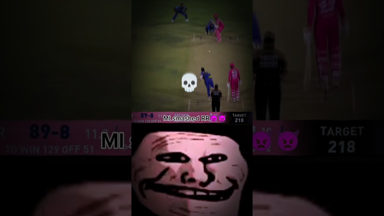 MI Triumphs Over RR in IPL Match 🏏