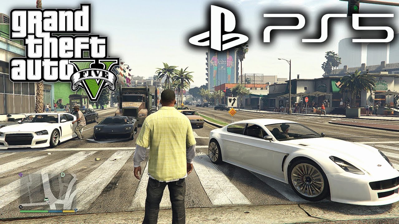 GTA 5 (Grand Theft Auto V) - PS5 Gameplay