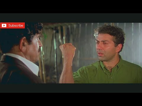 Jab Yeh Dhai Kilo Ka Haath| Attitude Best Dialogue By Sunny Deol | For Whatsapp status videos