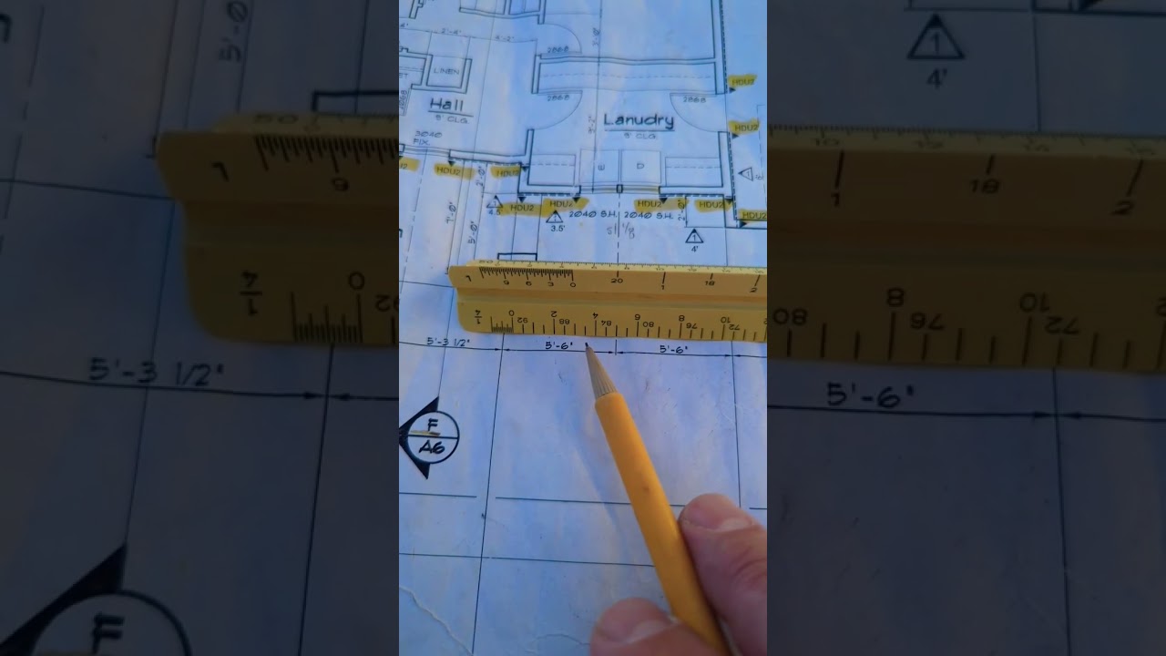 How to Use an Architectural Scale 📐