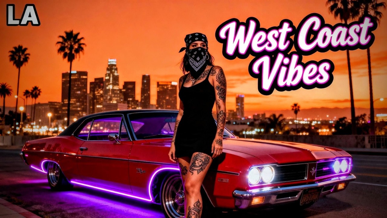 90s West Coast G-Funk & Hip Hop Classics | LA Vibes 2025 🌴