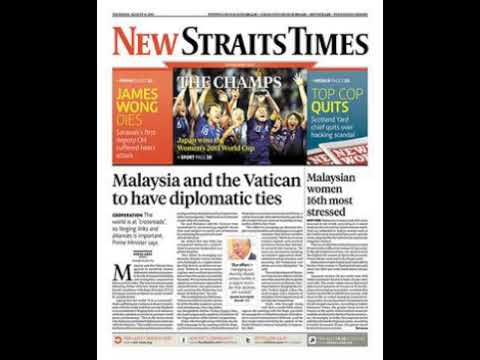 New Straits Times: History & Redesigns 📜