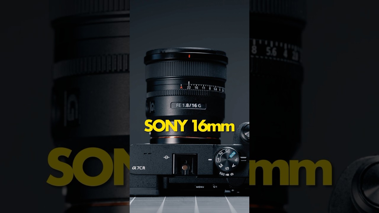 The BEST Wide-Angle Sony Lens? Sony 16mm f/1.8G