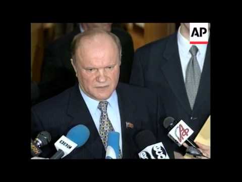 Russia: Communist Leader Zyuganov to Run for President 🇷🇺