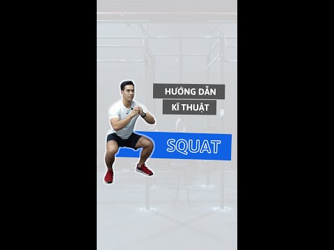 Squat đúng cách cho chân mông to khoẻ #shorts