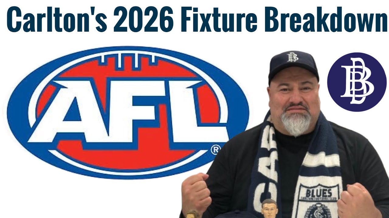 Carlton's 2026 AFL Fixture Overview