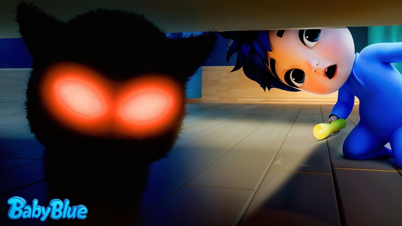 Overcoming Fear of the Dark | Baby Blue's Brave Adventure 🌙