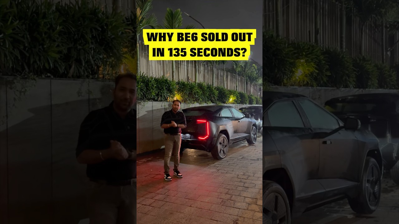 Mahindra BE6 Batman Dark Knight Edition π¦