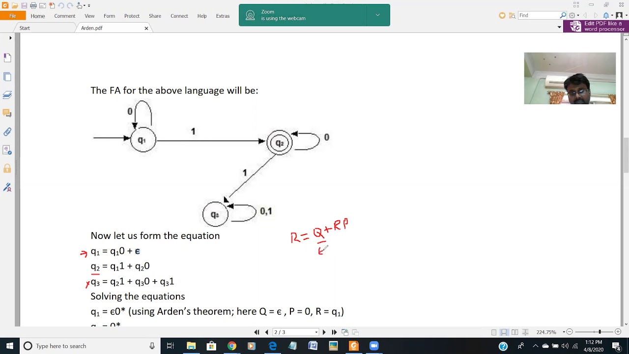 Understanding Arden's Theorem ๐