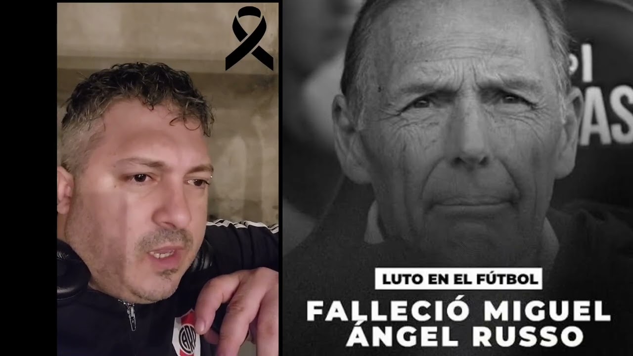 Condolencias por el fallecimiento de Miguel Ángel Russo