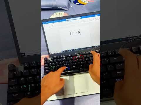 Effortless Fractions in MS Word! Type Math Formulas Like a Pro!#MSWordTips #MathFormulas