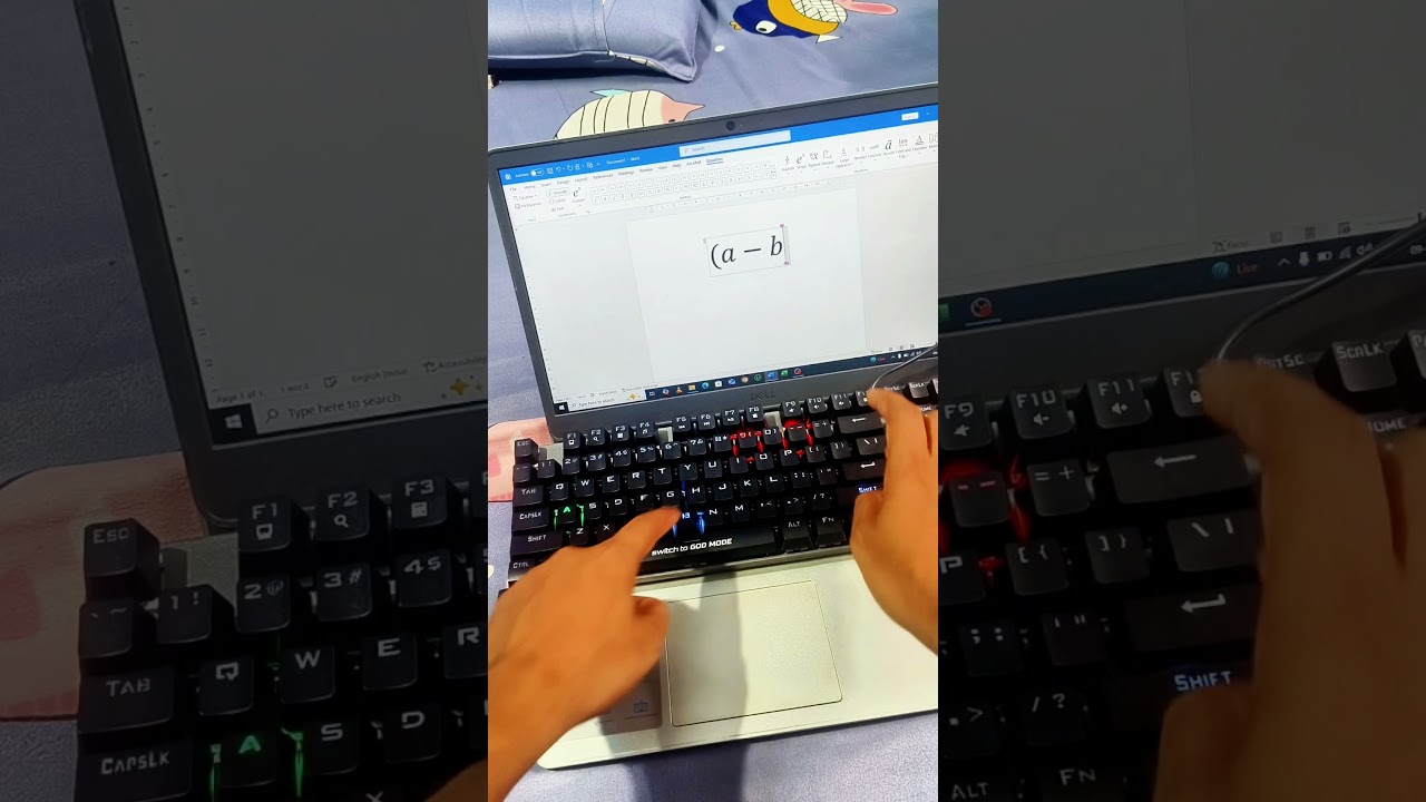 Mastering Fractions in MS Word: Type Math Formulas with Ease