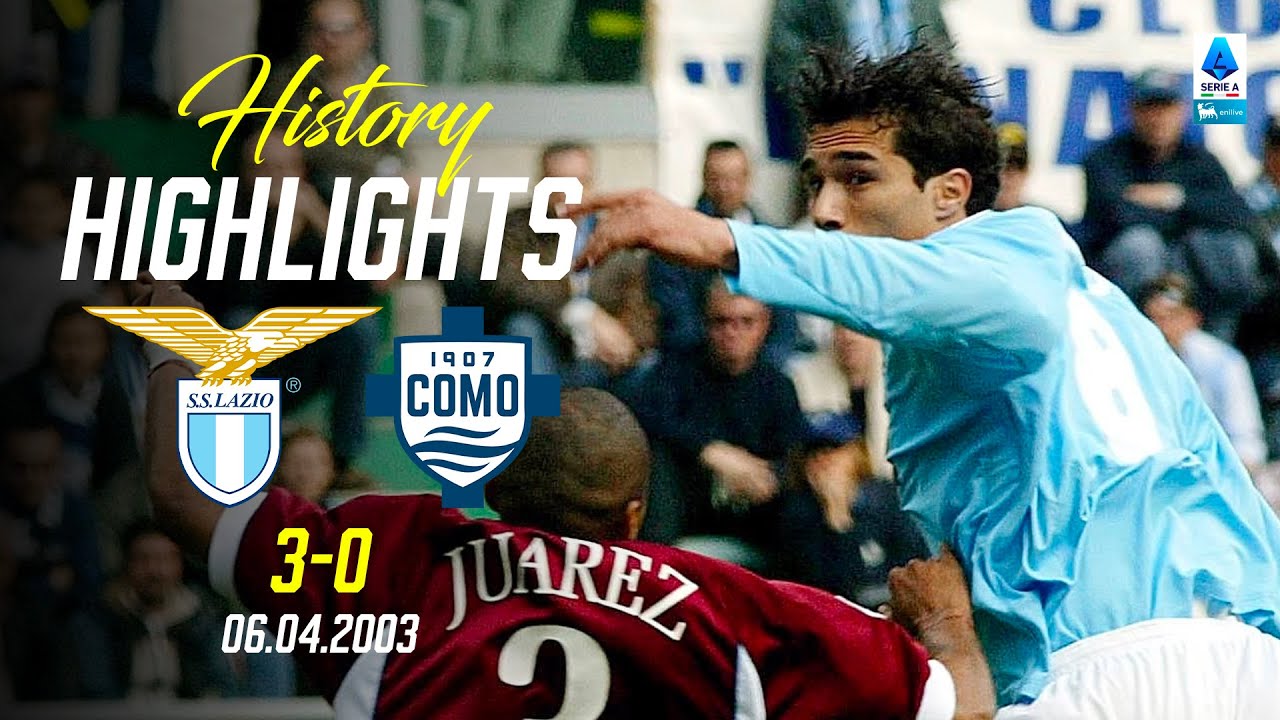 Lazio's 2003 3-0 Win Over Como ⚽