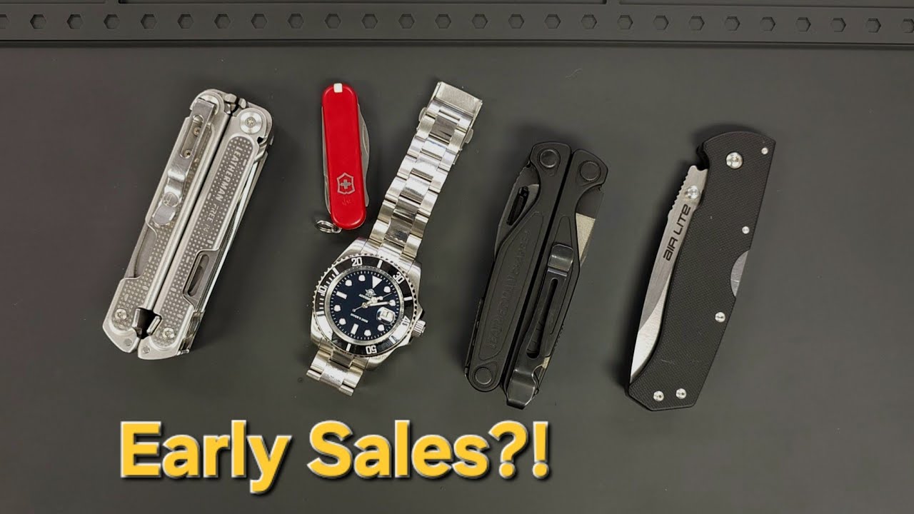 Amazon Black Friday 2025: Top EDC Gear & Multitools 🛠️