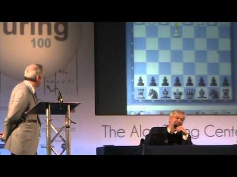 Kasparov speaking in Turing-100: from Omri's camera