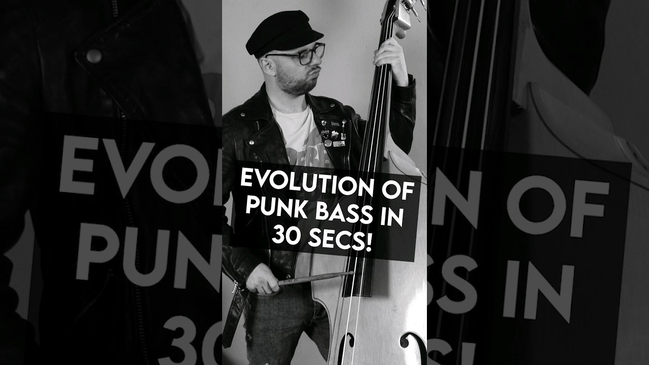 Punk Bass Evolution in 30 Seconds 🎸